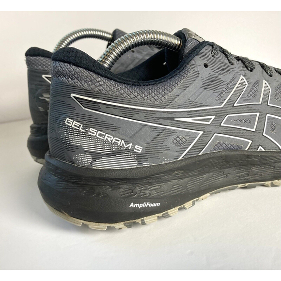 Asics Gel Scram 5 Mens Size 7.5 Gray Running All Terrain Hiking Shoes 1011A559 - Picture 4 of 7